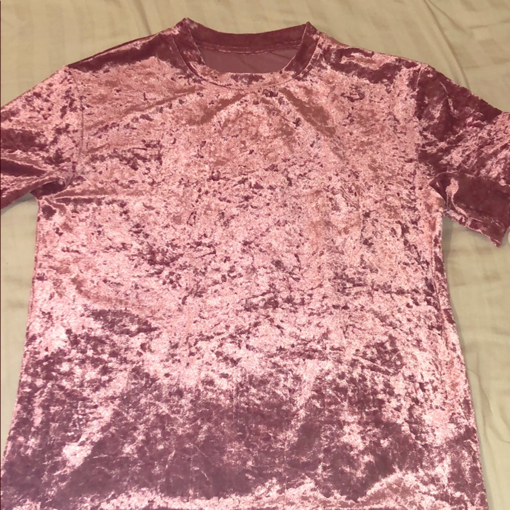 Pink Velvet T-shirt